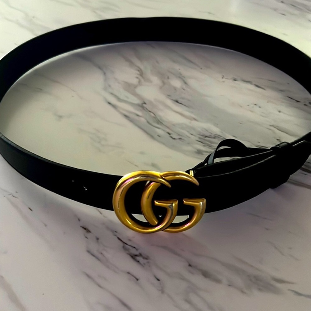 EUC Gucci 1in Belt